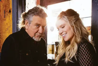  ?? David McClister ?? Robert Plant and Alison Krauss team up again, 14 years after their Grammy album of the year.