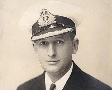  ?? HANDOUT ?? Naval officer James Campbell Clouston is credited with saving close to 200,000 soldiers in the Second World War. He worked as a pier-master during the evacuation at Dunkirk, calmly ushering troops onto ships for five days.