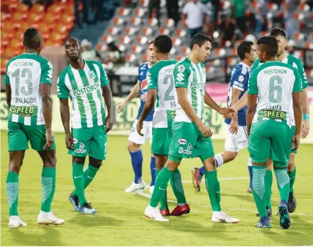  ?? FOTO ROBINSON SÁENZ ?? El técnico Hernán Darío Herrera logró en la Copa Águila el título que le entregó al verde un cupo para la Copa Libertador­es del próximo año en la fase de repechaje.