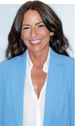  ?? ?? Truth: Davina McCall has spoken openly about her experience