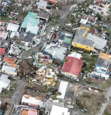  ?? |AP ?? Los vientos, lluvias e inundacion­es han dejado diversas afectacion­es en países como República Dominicana, Puerto Rico y Barbados.