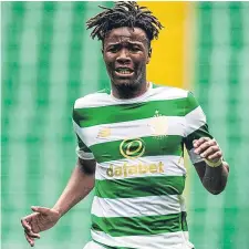  ??  ?? Celtic new boy Kundai Benyu.