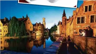  ??  ?? Bruges, the capital of West Flanders in northwest Belgium.