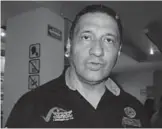  ??  ?? Alonso Gómez Vizcarra, director de Protección Civil en Gómez Palacio.