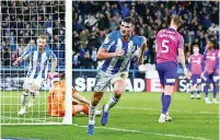  ?? ?? Matty celebrates against Sunderland