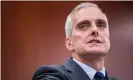  ?? Photograph: Zach Gibson/AFP/Getty Images ?? Denis McDonough, nominated as veterans affairs secretary, was Barack Obama’s chief of staff in his second term.