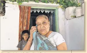  ?? MUJEEB FARUQUI/ HT PHOTO ?? Chirounji Bai at her house in Gas Widows Colony in Bhopal.