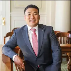  ?? Special to The Saline Courier ?? Ken Yang, a first-generation immigrant from Taiwan, has been selected as the new chairman of the Saline County Republican Party. He will serve in the position for two years.