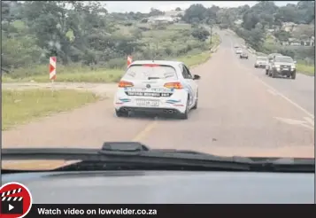  ??  ?? Watch video on lowvelder.co.za
A MAMRA Security Solutions and VIP Protection vehicle.