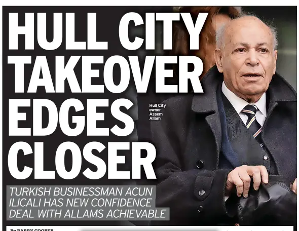  ?? ?? Hull City owner Assem Allam