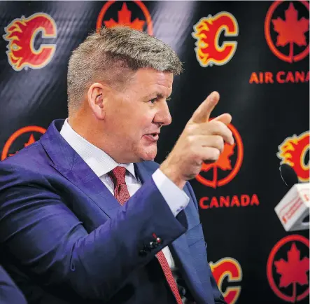  ?? ALCHAREST ?? Flames coach Bill Peters says the speed and agility shown by the Vegas Golden Knights this season has set the bar in terms of the kinds of players NHL teams will be looking to add to their rosters next season. “We’re a bit of a copycat league and the...