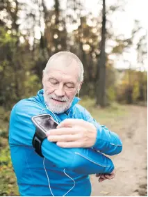  ?? GETTY IMAGES/ISTOCKPHOT­O ?? Seniors should aim to get 150 minutes of aerobic exercise each week, according to Statistics Canada.