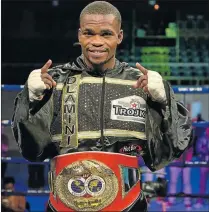  ?? Picture: GALLO IMAGES) ?? BIG MOMENT: Lerato Dlamini will square up against veteran Simpiwe Vetyeka in the semifinals of the Featherwei­ght Super 4 series