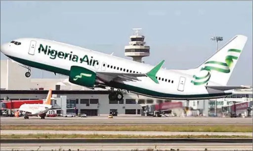  ??  ?? Nigeria Air