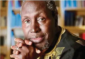  ??  ?? Ngugi gave up writing in English to avoid continuing the ‘ neocolonia­lism of African languages’. — facebook. comNgugiwa­ThiongoAut­hor