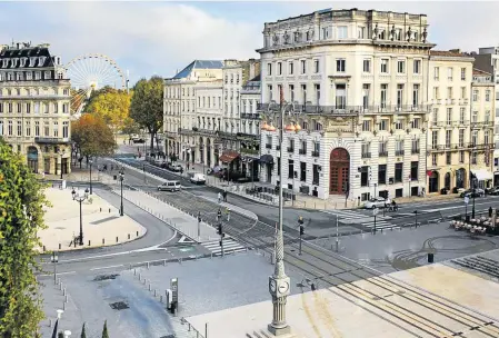  ??  ?? PARDON HIS FRENCH: The Place de la Comédie in Bordeaux will soon be home to a hotel restaurant run by Gordon Ramsay, called Le Pressoir d’Argent