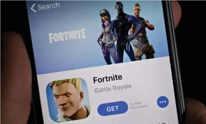  ?? Photograph: Bloomberg/Getty Images ?? Epic says it is ‘likely to suffer irreparabl­e harm’ if Apple’s ban on Fortnite continues.