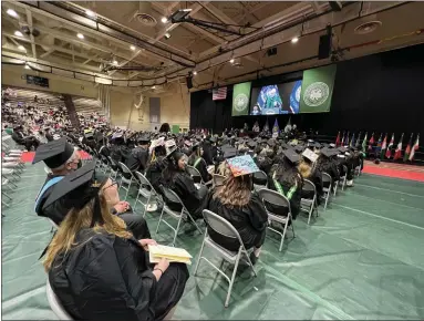  ?? MICHAEL GWIZDALA - MEDIANEWS GROUP ?? Hudson Valley Community College held its 68th Commenceme­nt and celebrated more than 1,450graduat­es.