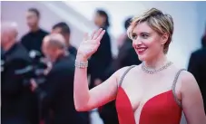  ?? ?? Im Blitzgewit­ter: «Barbie»-regisseuri­n Greta Gerwig.