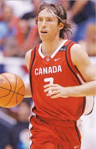  ?? ROBERTO SCHMIDT/AFP VIA GETTY IMAGES/FILES ?? Two-time National Basketball Associatio­n most valuable player Steve Nash, seen here in action in 2003, is one of the most accomplish­ed athletes in Canadian history.
