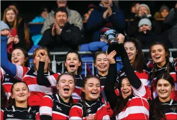  ??  ?? Wicklow Under-16s celebrate their win over Portlaoise.