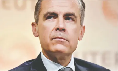  ?? BEN STANSALL/AFP/GETTY IMAGES ?? There’s no shame in being eclipsed by Mark Carney, writes Kevin Carmichael about the fact that the well-regarded former Bank of Canada governor, pictured, is now advising the PM on an economic recovery plan — the purview of Finance Minister Bill Morneau.