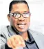  ??  ?? GAUTENG education MEC Panyaza Lesufi.