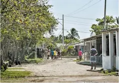  ?? MERY GRANADOS ?? Sector en donde fue asesinado a bala Robles Pérez.