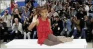  ?? AP FILE PHOTO/ FRANCOIS MORI ?? Actress Quvenzhane Wallis poses during a photo call for “Beasts of the Southern Wild,” at the 65th internatio­nal film festival, in Cannes, southern France.