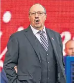  ?? ?? Everton manager Rafael Benitez