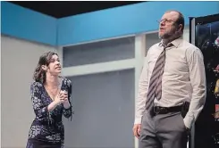  ?? BANKOMEDIA ?? Caroline Toal, Randy Hughson in Theatre Aquarius’ “Blackbird.”