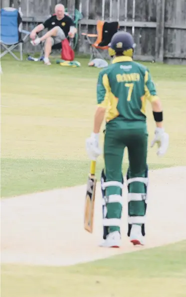  ??  ?? Hetton Lyons batsman Karl Turner was the star man in their home win against Boldon CC.