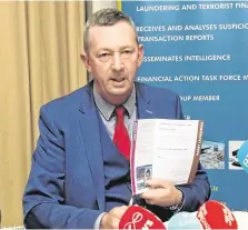  ??  ?? Garda Chief Superinten­dent Pat Lordan warned scammers were targeting students for money laundering