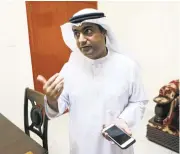  ?? JON GAMBRELL/ASSOCIATED PRESS ?? Human rights activist Ahmed Mansoor alerted Citizen Lab to the spyware after he received an unusual text message promising to reveal details about torture in UAE prisons.