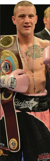  ??  ?? Money trouble: Ricky Burns in 2013