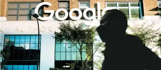  ??  ?? La sede de Google en el centro de Manhattan, en Nueva York, Estados Unidos/AFP