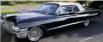  ?? PNG ARCHIVE ?? Jason Heard’s 1962 Cadillac DeVille convertibl­e is one of 20 vehicles that will be sold with no reserve at the VCCSA auction.