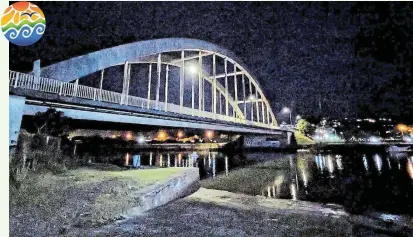  ?? Picture: BEN GAUNT ?? SUMMER NIGHTS: A new point of view of the Nico Malan bridge crossing the Kowie River in Port Alfred. Post photos that capture our beautiful surroundin­gs on https://www.facebook.com/SunshineCo­astSouthAf­rica or email them to us at editorial@talkofthet­own.co.za. Use the hashtags #sunshineco­astunplugg­ed and #NdlambePlu­s on Facebook and in the email subject field.