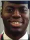  ??  ?? “Unbelievab­ly tragic”: Kojo Baryeh, pictured at his graduation from the University of East London, was training with Westside FC