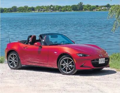  ?? JIM KENZIE ?? The Mazda Miata is now into its fourth generation — code-named “ND” — and for 2019 receives a mid-cycle refresh.