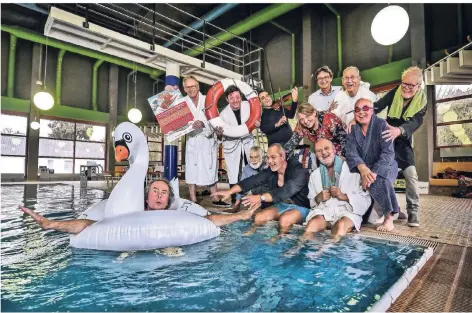  ?? RP-FOTO: MARKUS VAN OFFERN ?? Die Klever Kulturszen­e geht baden - da, wo ab Januar die Klever „Badbühne“steht.