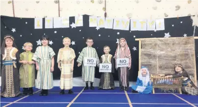  ??  ?? St John with St Augustine Primary School’s nativity