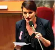  ??  ?? France’s Gender Equality Minister Marlène Schiappa