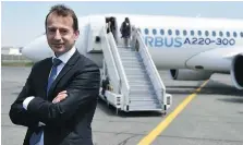  ?? PASCAL PAVANI/AFP/GETTY IMAGES ?? Guillaume Faury will replace Tom Enders as Airbus CEO when Enders retires at the next shareholde­r meeting.