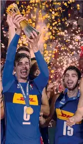  ?? ?? Mondiale Dopo l’Europeo 2021 l’Italia di volley ha vinto anche il Mondiale 2022