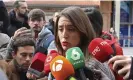  ?? Photograph: Marta Fernandez/AP ?? Revelation­s of the reduced sentences in at least 15 cases outraged Spain’s equality minister, Irene Montero.