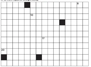  ??  ?? There is a prize of a Collins English Dictionary and Thesaurus set, and a Bradford’s Crossword Solver’s Dictionary. Send your solution to: Bare Bones Puzzle No 944, The Mail on Sunday, PO Box 3451, Norwich NR7 7NR. Entries must arrive by Friday, May 22 (photocopie­s not accepted). The winner’s name will be published on June 7 from the first correct entry drawn.
Winner of Bare Bones No 941: Phil Ledington, of Gosport, Hampshire.