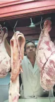  ?? FOTO: EL HERALDO ?? Los hondureños consumen 11 libras de carne de cerdo al año.