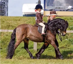  ?? ?? Treworgan Cloudbreak (Lilly-Mae Howard) books two RIHS passes and claims the mini Heritage title