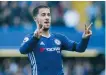  ??  ?? Eden Hazard, mittfältar­e i Chelsea.